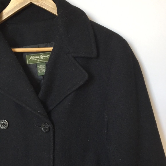 Eddie Bauer.Women’s Pea Coat.Size L Double breast - Picture 3 of 8
